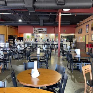 Inside of restaurant