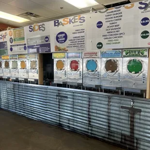 Menu &amp; Daq flavors