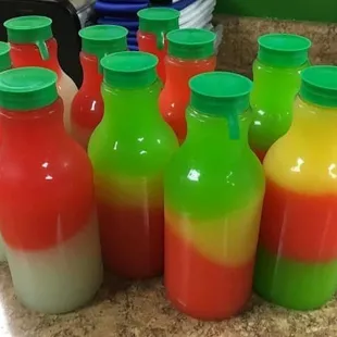 Wonderful flavors to help  cool down!