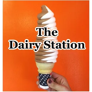 a hand holding an ice cream cone