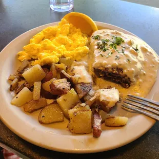 Country fried steak.