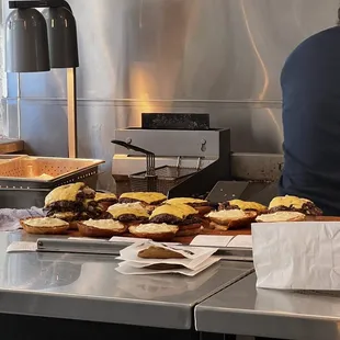 That's either the four or five patty..