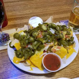 Full nachos. Extra jalaps.