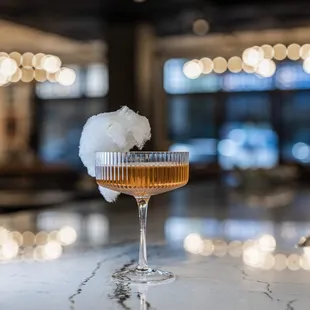 Champagne Cocktail, The Dan&apos;s signature drink.