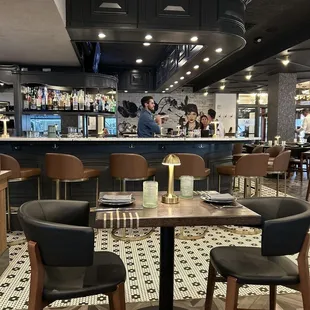 Bar area