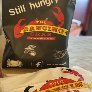 Nice reusable takeout bags