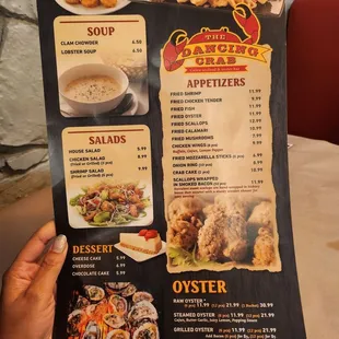 Menu side A