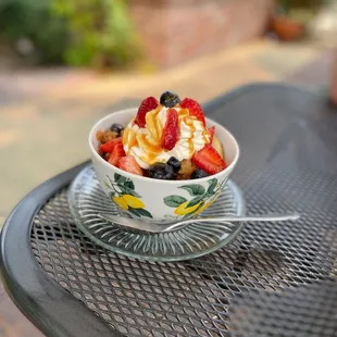 Awesome bread pudding.