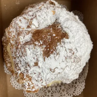 Danish Pastry Puff (on a doily ^_^)