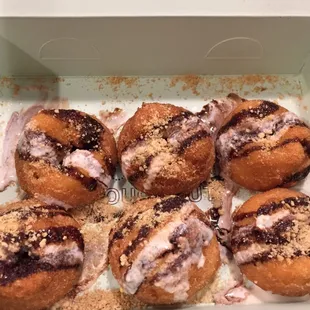 S'mores donut holes from The Dapper Doughnut