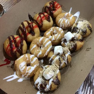 a box of donuts