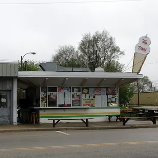 the storefront of the store