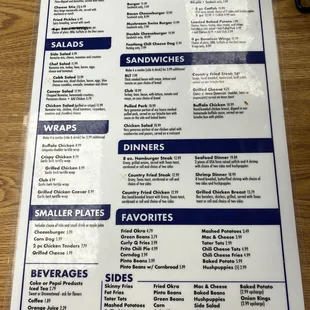 This is the Lunch Menu!