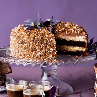 Jack goes German - German Chocolate cake made with Jack Daniels, my friend. That's right! Serves 10-12 $88
