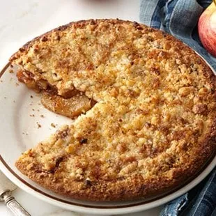 Perfectly scrumptious Apple Streusel Pie. $66