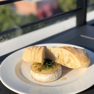 Baked herb Camembert - The bread and cheese was the star of the show!