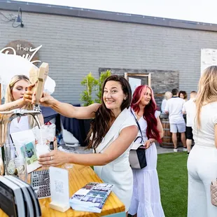 Front Paige Events styled the 2023 White Out, Cool Off In Style. An event industry party at The Dauz by Pour Masters.