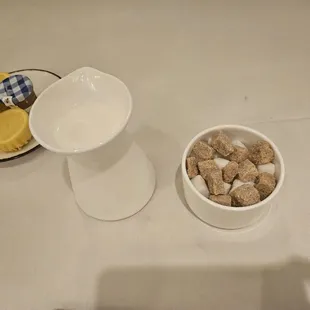 Milk and sugar rocks