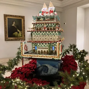 Beautiful Christmas decor at the ritz