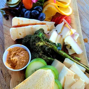 Vegetarian Charcuterie Board at Davenport Lounge