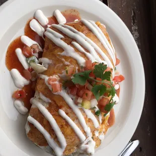 Seafood Burrito