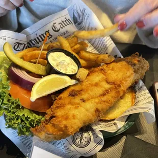 The Big Fish Sandwich
