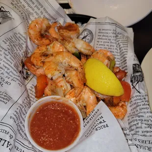 Steamed Shrimp