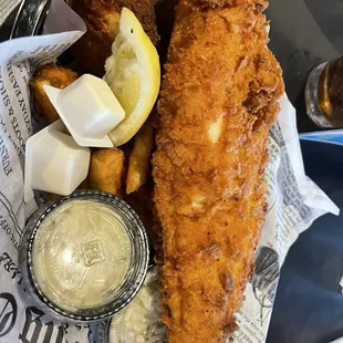 Fried Flounder Basket