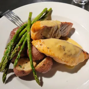 Crab Stuffed Salmon