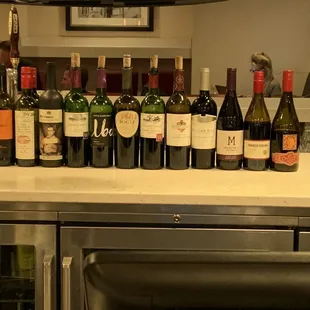 Wine selection