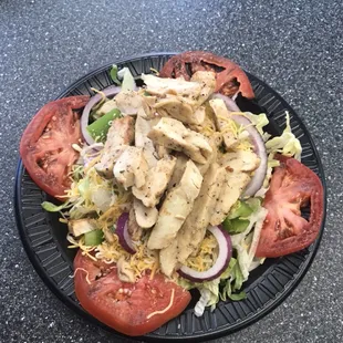 Fajita chicken salad