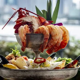 Chilled Seafood Tower by the Bay