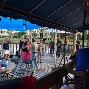 a group of people enjoying a meal