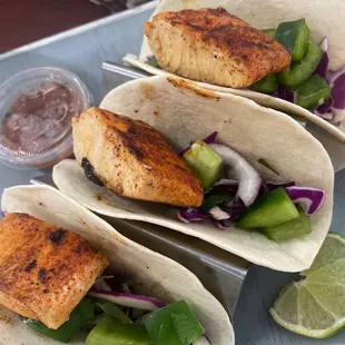 What a disappointing taco...... The server picked up a menu off the dirty floor and put it back on the table. Won&apos;t be returning