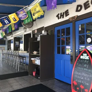 The bar