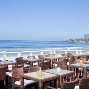 Overlooking the ocean!