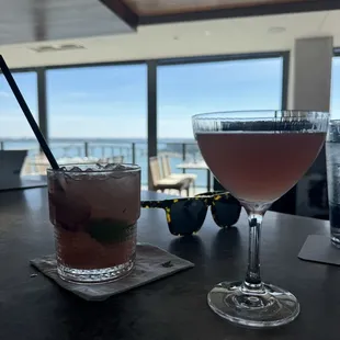 Strawberry caipirinha &amp; Cosmo