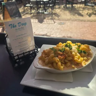 pasta dish, pasta, food