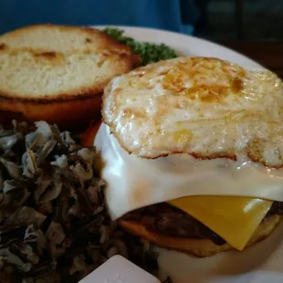 Breakfast burger under a different name