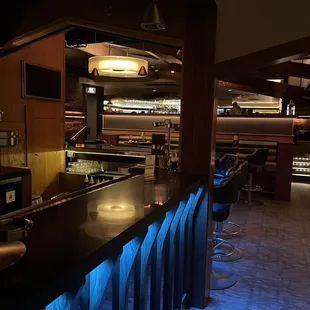 New bar area
