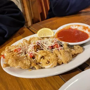 Fried calamari