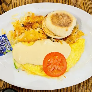 Popeye's Pride Omelet