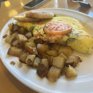 Popeye's Pride Omelet