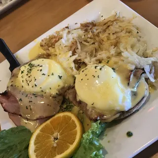 Green Eggs & Ham Benedict