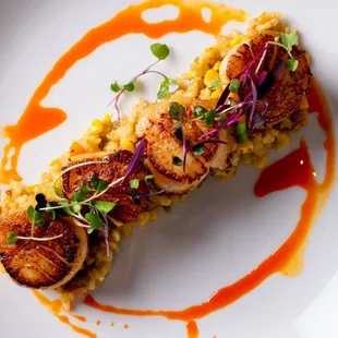Pan Seared Scallops
