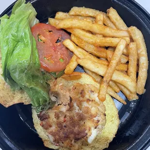 Crab Cake Sandwich