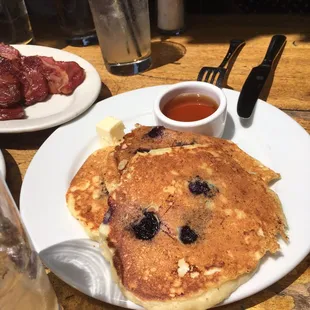 Blueberry &amp; ricotta pancake
