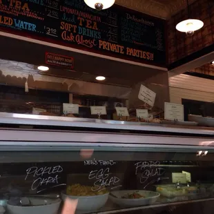 sushi and sashimi, interior