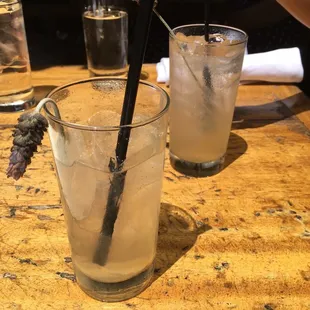 Gin and lavender