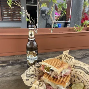 I'm a Cuban sandwich fanatic and the Llama Cuban Sandwich tops them all!